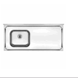 BACHA INOXSUL IZQ.120X53 LISA