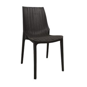 SILLA HARMONY PLASTICA SIMIL RATAN