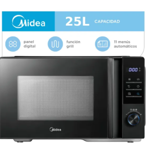 MICROONDAS MIDEA MW-DG125BAR1 DIGITAL 850 WTS 25 L